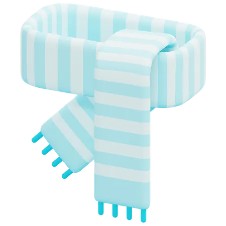 Winter Scarf  3D Icon