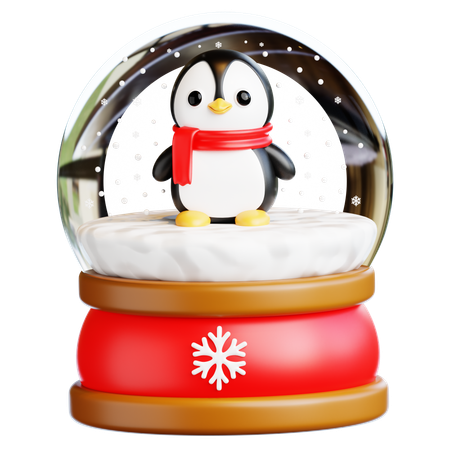 Winter-Schneekugeln  3D Icon