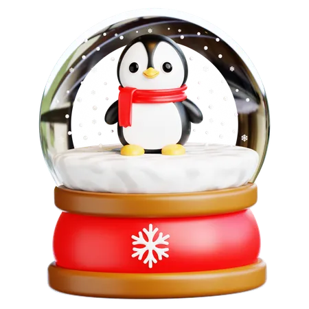 Winter-Schneekugeln  3D Icon