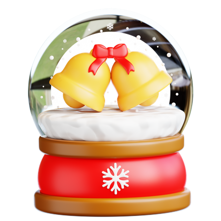 Winter-Schneekugeln  3D Icon