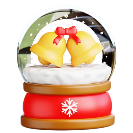 Winter-Schneekugeln  3D Icon