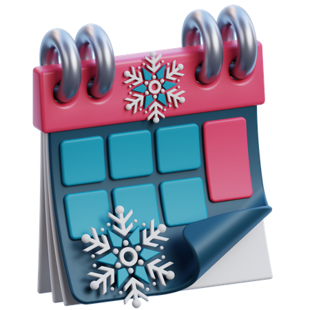 Winter Season  3D Icon