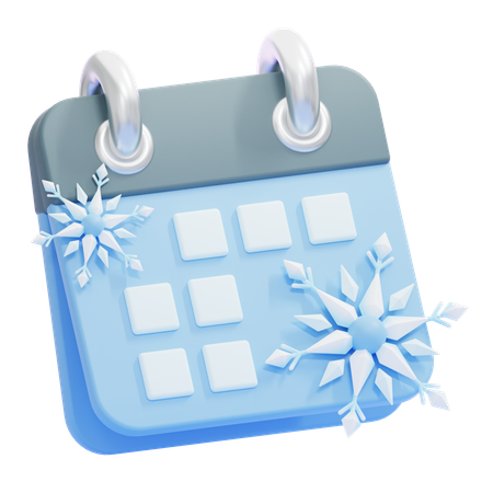 Winter Season  3D Icon