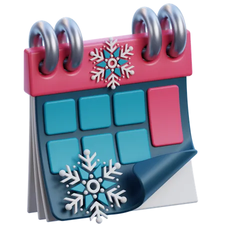 Winter Season  3D Icon