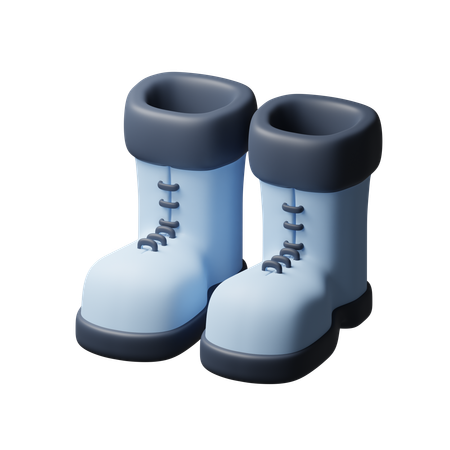 Winter shoes  3D Icon
