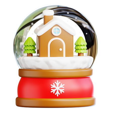 Winter Snow Globes  3D Icon