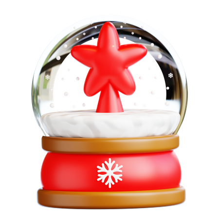 Winter Snow Globes  3D Icon