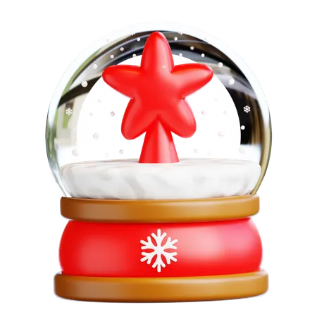 Winter Snow Globes  3D Icon