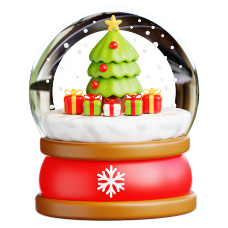 Winter Snow Globes  3D Icon