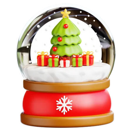 Winter Snow Globes  3D Icon