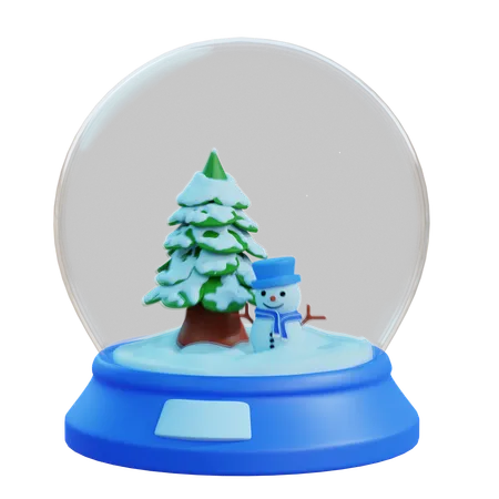 Winter Snowball Toy  3D Icon