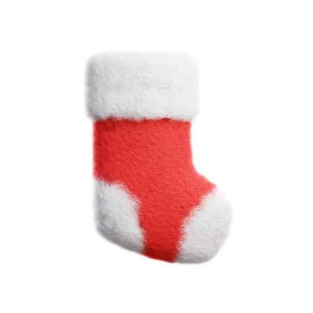 Socks 3 D Christmas Icon 3D Icon