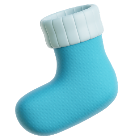 Winter Socks  3D Icon