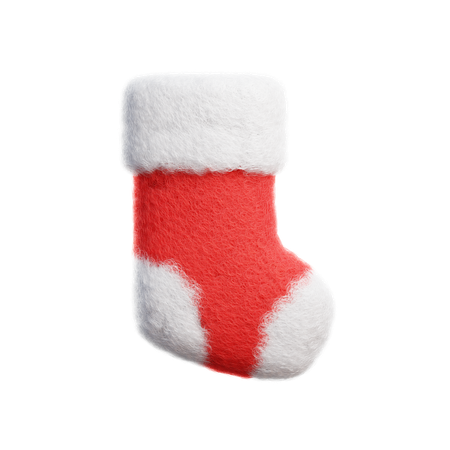 Winter Socks  3D Icon