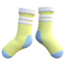 3d winter sock logo