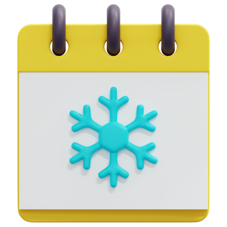 Winter Time  3D Icon