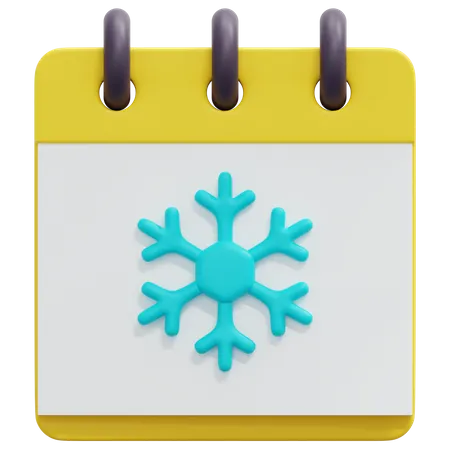 Winter Time  3D Icon