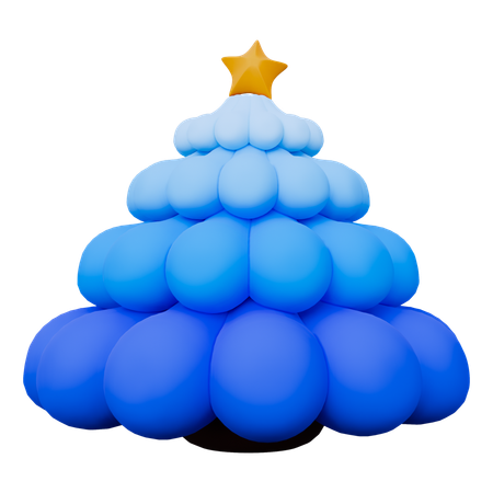 Winter Tree  3D Icon