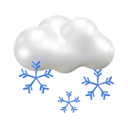 Winter weather  3D Icon