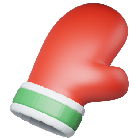 Winterhandschuh  3D Icon