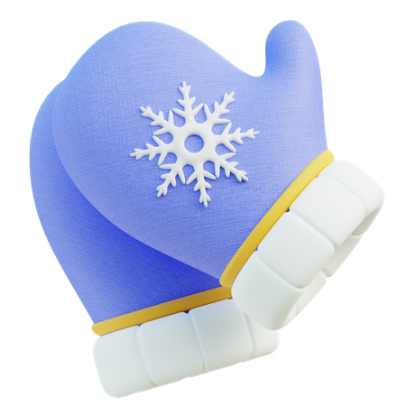 Winterhandschuhe  3D Icon