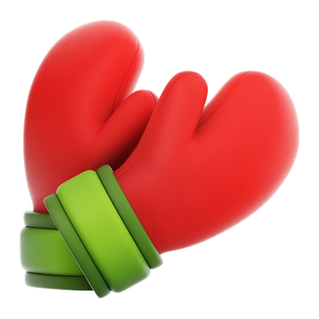 Winterhandschuhe  3D Icon