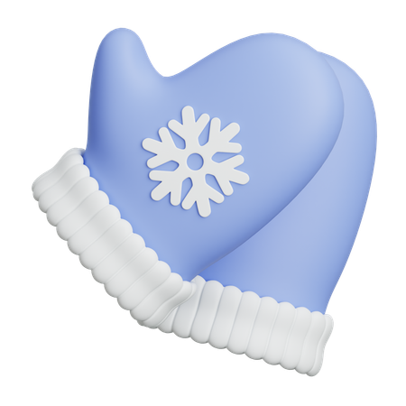 Winterhandschuhe  3D Icon