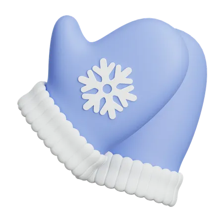 Winterhandschuhe  3D Icon