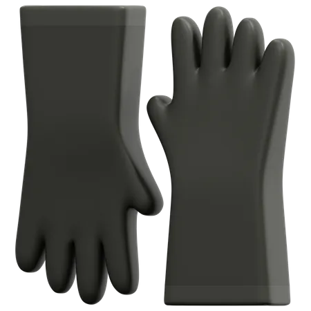 Winterhandschuhe  3D Icon