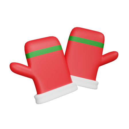 Winterhandschuhe  3D Icon