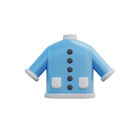 Winterjacke  3D Illustration