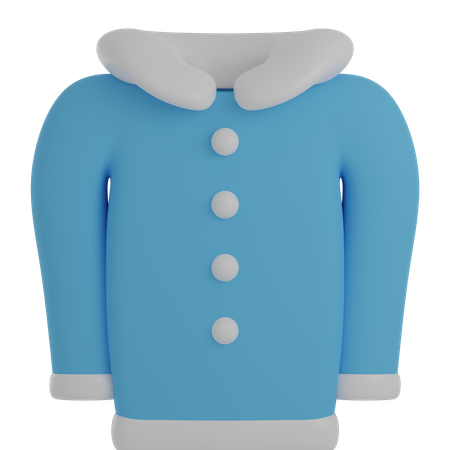 Winterjacke  3D Illustration