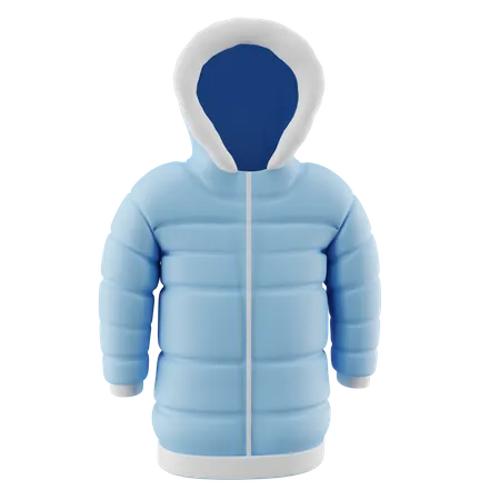 Winterjacke  3D Icon