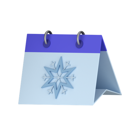 Winterkalender  3D Icon