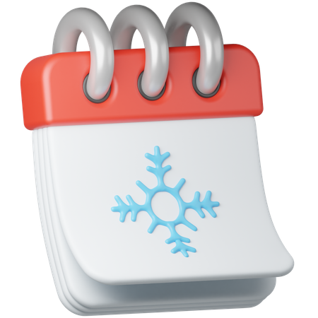 Wintersaison  3D Icon