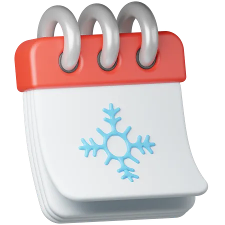 Wintersaison  3D Icon