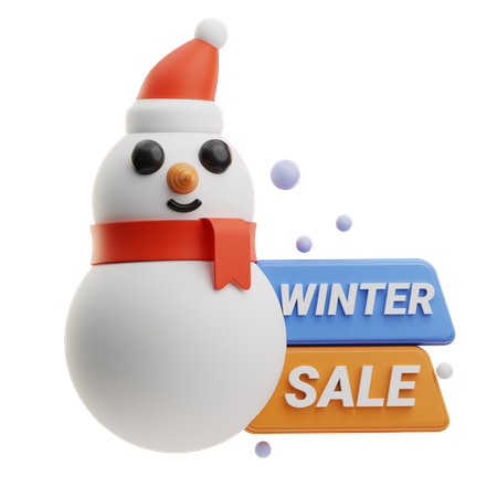 Winterverkauf  3D Icon