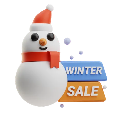 Winterverkauf  3D Icon