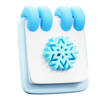 Wintertag  3D Icon