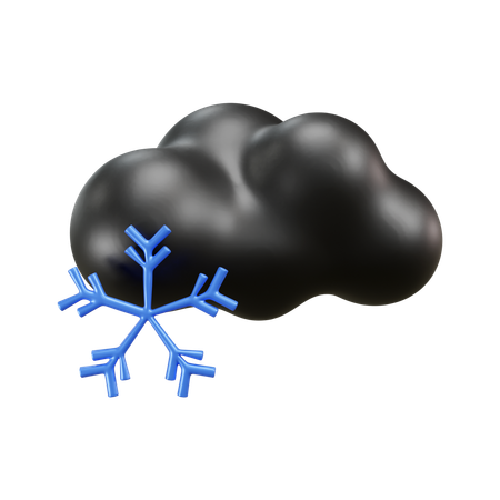 Winter Wetter  3D Icon