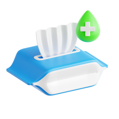 Wipes  3D Icon