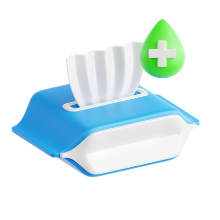 Wipes  3D Icon