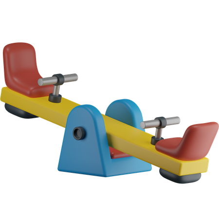 Wippe  3D Icon