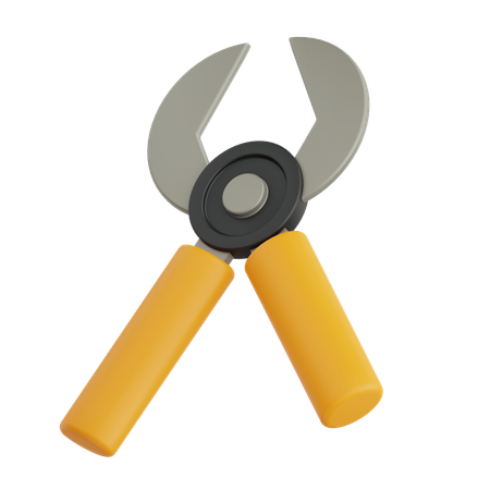 Wire Scissor  3D Icon