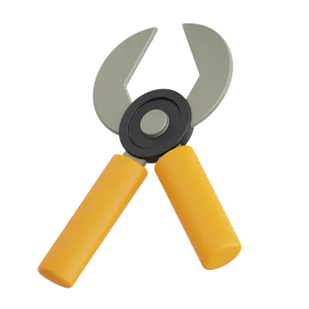 Wire Scissor  3D Icon