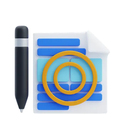 Wireframe  3D Icon