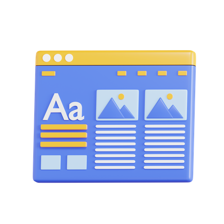 Wireframing  3D Icon