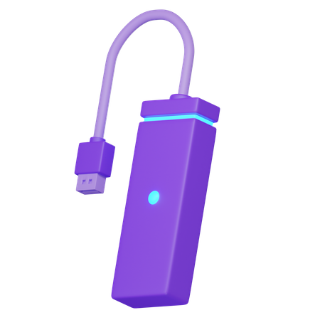 Wireless Adapter  3D Icon