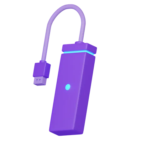 Wireless Adapter  3D Icon