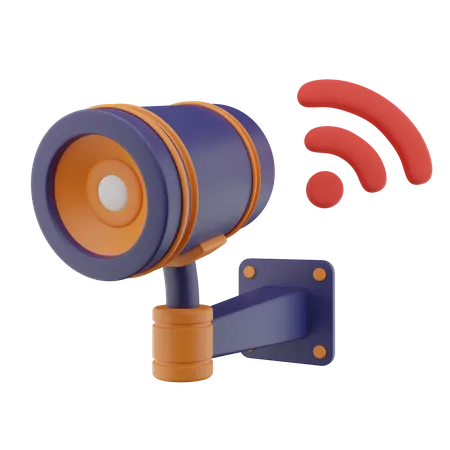 Wireless Camera  3D Icon